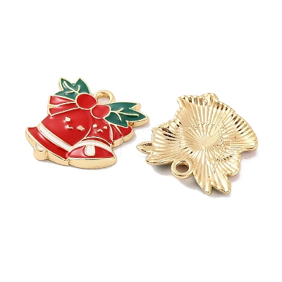 Christmas Theme Rack Plating Alloy Pendants FIND-M020-04G-01-1