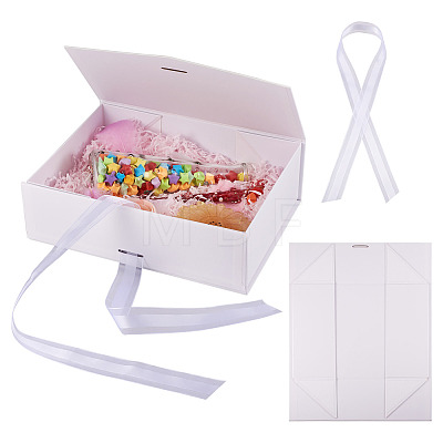 Rectangle Foldable Paper Gift Storage Boxes AJEW-TAC0035-07A-1