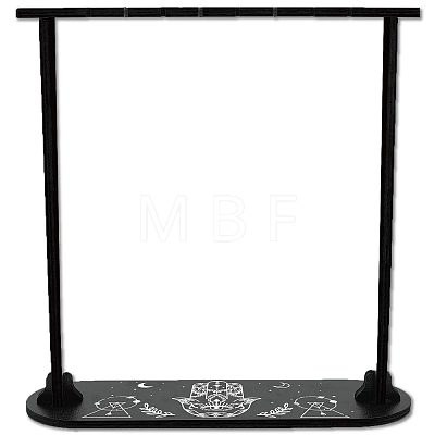 Wooden Crystal Display Shelf DJEW-WH0048-015-1