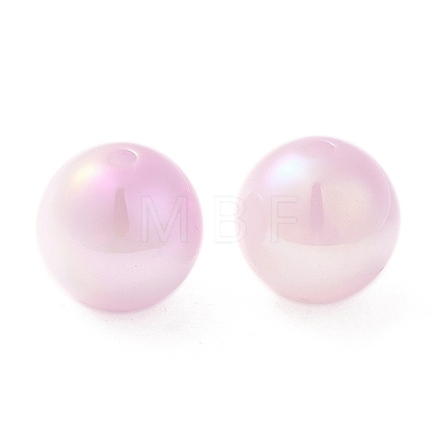 Iridescent Opaque Resin Beads RESI-Z015-01A-03-1