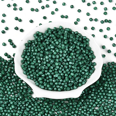 Baking Paint Pearlized Glass Seed Beads SEED-T007-21A-15-1
