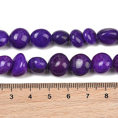 Dyed Natural White Jade Beads Strands GG-CBACF26-B01-08-1