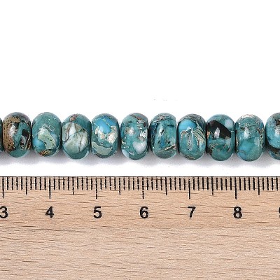 Dyed Synthetic Imperial Jasper Beads Strands G-P529-E01-A05-1