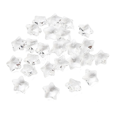 Transparent Glass Pendants GLAA-P037-04-16-1