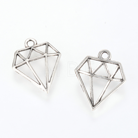 Tibetan Style Alloy Pendants X-TIBE-S302-08AS-LF-1