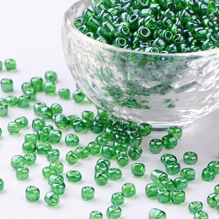 (Repacking Service Available) Glass Seed Beads SEED-C015-4mm-107-1