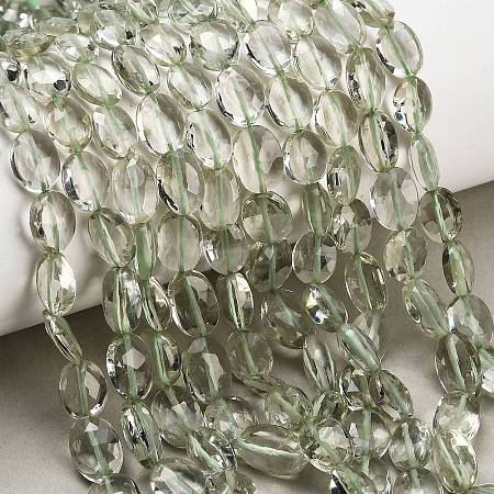 Natural Green Quartz Beads Strands GG-CBA1668-B01-01-1