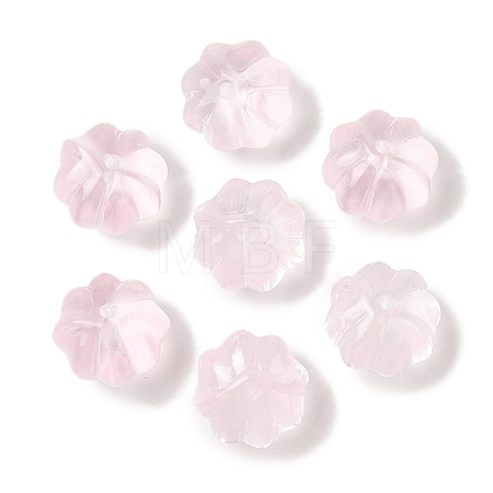 Transparent Spray Paint Glass Beads GLAA-Z011-10G-1