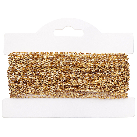 10M PVD Vacuum Plating 316 Stainless Steel Cable Chains CHS-BBC0001-19-1