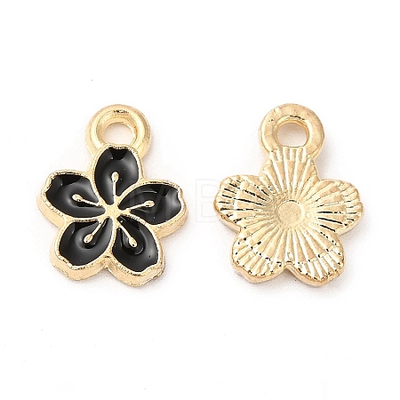 Alloy Enamel Charms ENAM-C005-34G-01-1