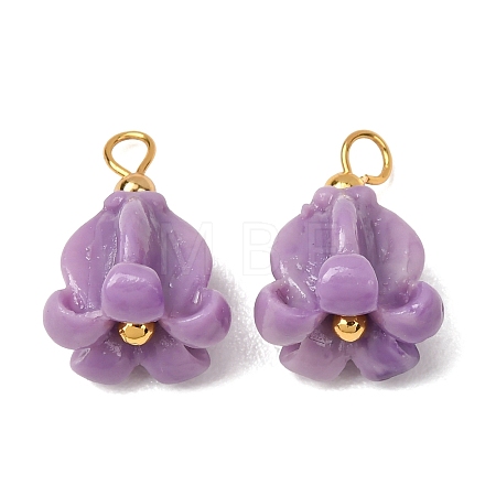 Dyed Synthetic Coral Pendants GG-CBAC295-01G-06-1