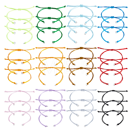 36Pcs 12 Colors Nylon Thread AJEW-DC00028-1