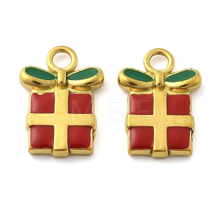 304 Stainless Steel Pendants STAS-D369-09G-1