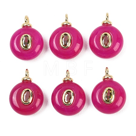 Dyed Natural White Jade Pendants G-Z134-03G-03-1
