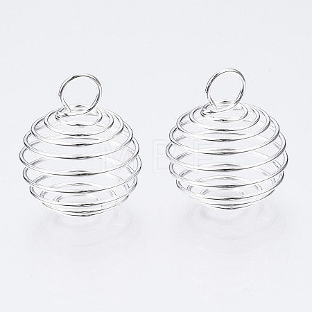 Iron Wire Pendants X1-IFIN-R231-25mm-S-1