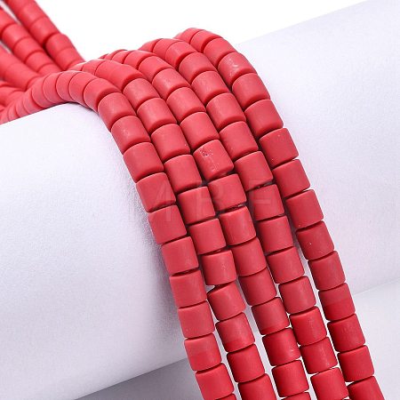Polymer Clay Bead Strands CLAY-T001-C27-1