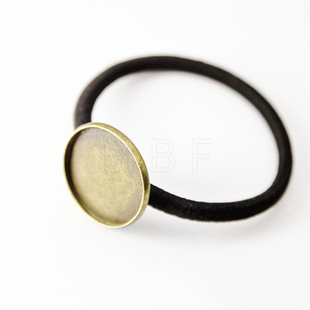Iron Cabochon Settings OHAR-PW0001-234B-1