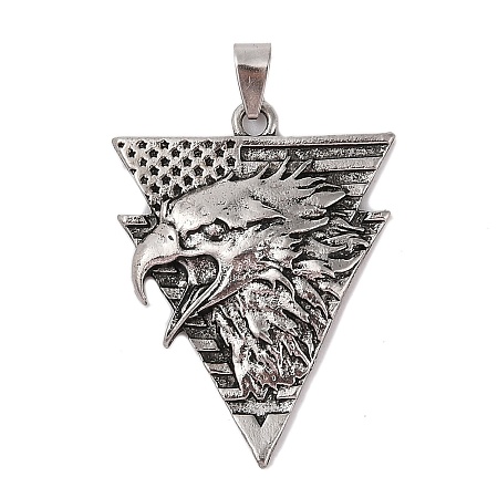 Tibetan Style Alloy Pendants X-FIND-B040-18AS-1