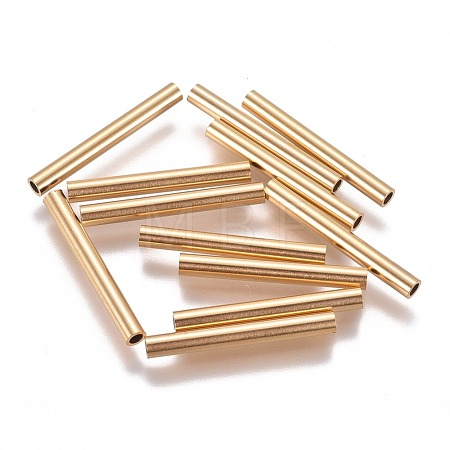 Ion Plating(IP) 304 Stainless Steel Tube Beads STAS-F224-01G-G-1
