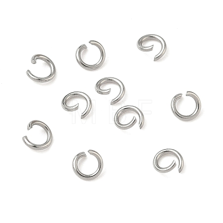 304 Stainless Steel Open Jump Rings STAS-Z150-01A-P-1