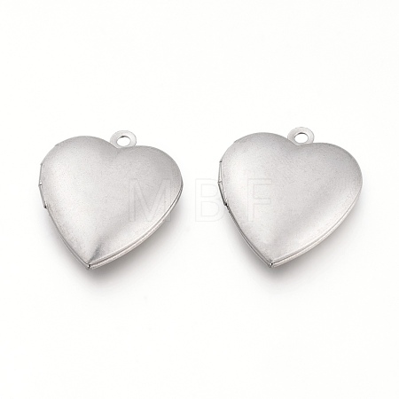 Non-Tarnish 304 Stainless Steel Blank Stamping Tag Locket Pendants STAS-K192-16P-1