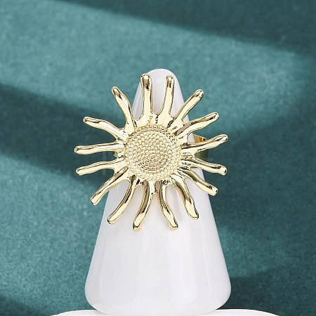 Brass Cuff Open Rings LS-RJEW-Z129-02G-02-1