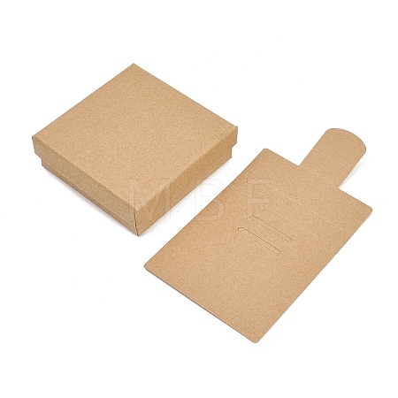 Cardboard Paper Bracelet Bangle Packing Boxes CON-K015-06B-1