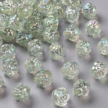Transparent Acrylic Beads TACR-S154-33C-327-1