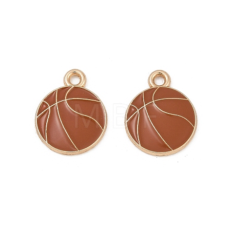 Alloy Enamel Pendants ENAM-V001-01D-KCG-1