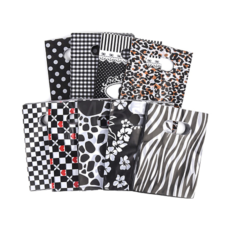 Printed Plastic Bags PE-T003-45x55cm-01-1