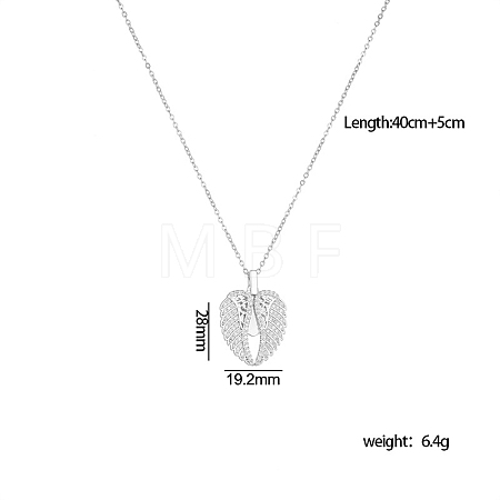 Brass Micro Pave Cubic Zirconia Openable Blank Locket Pendant Necklaces for Engraved Name FS-WG25E25-06-1