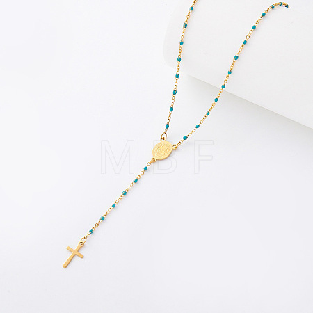 Vintage Resin Rosary Bead Necklaces TM3459-2-1
