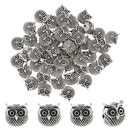 50Pcs Tibetan Style Alloy Beads FIND-PH0036-17AS-1