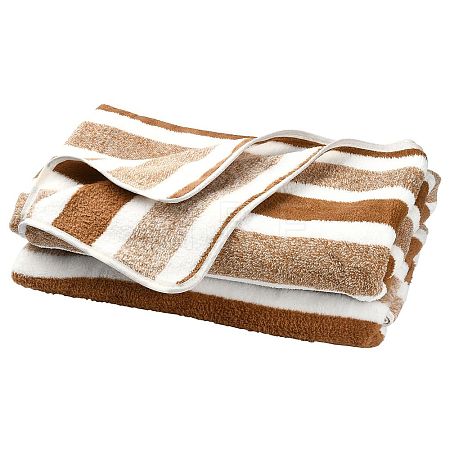 Polyester Stripe Towel AJEW-FZC0001-007F-1