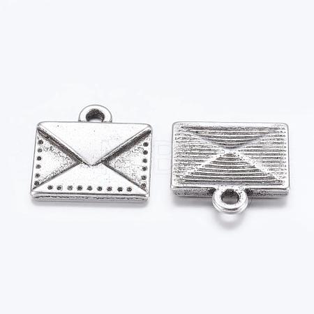 Tibetan Style Mail Charms X-EA10712Y-1