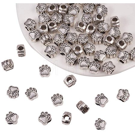 Tibetan Style Zinc Alloy European Beads PH-MPDL-R038-008AS-1