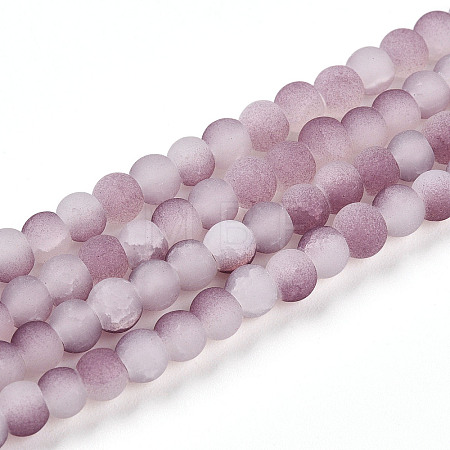 Crackle Glass Beads X1-GLAA-N009-4mm-05-1