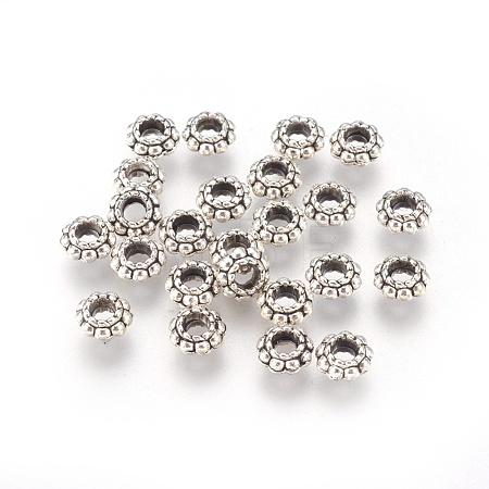 Tibetan Style Alloy Spacer Beads LF1565Y-NF-1