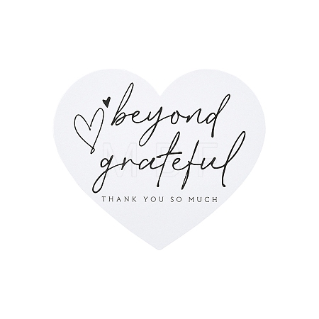 20Pcs Coated Paper Thank You Greeting Card DIY-YW0012-24A-1