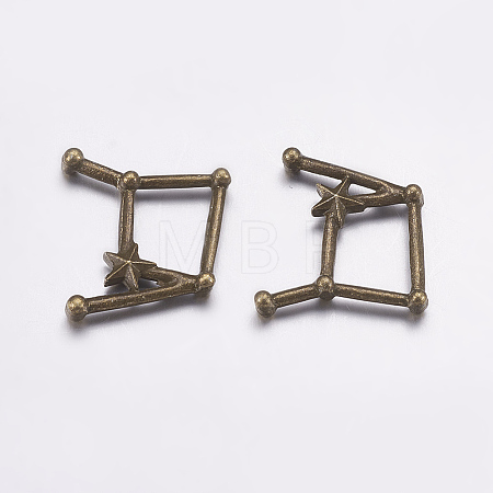 Alloy Cabochons PALLOY-L204-05AB-1