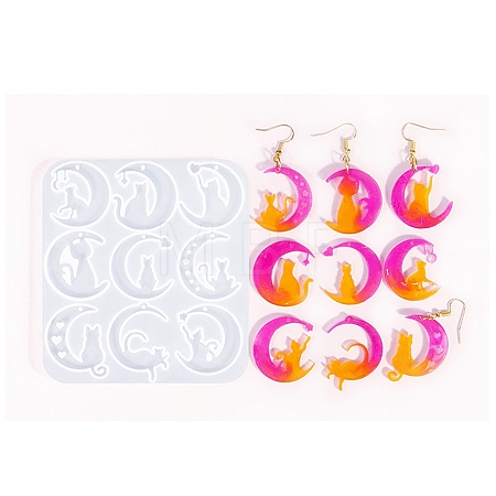 DIY Pendant Molds AJEW-U023-04A-1