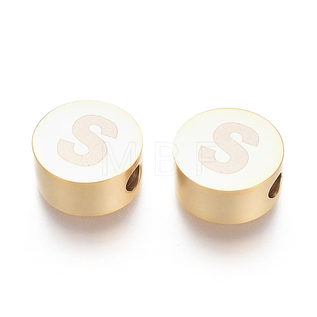 304 Stainless Steel Beads STAS-I126-02G-S-1