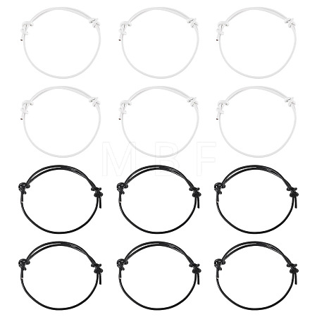 24Pcs 2 Styles Cowhide Leather Cord Bracelets Making BJEW-TAC0074-1