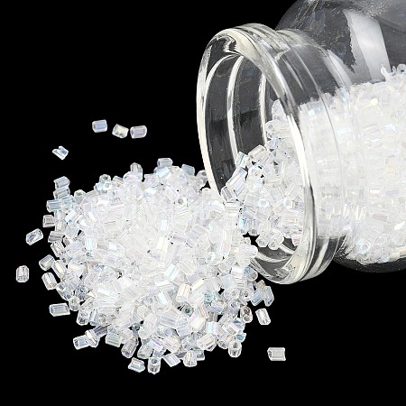 Two Cut Glass Seed Beads X-CSDBTC01-1