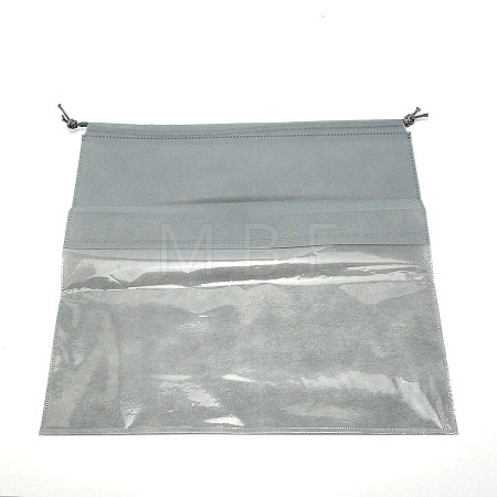 Blank Non-Woven DIY Craft Drawstring Storage Bags LS-ABAG-TAC0002-02C-04-1