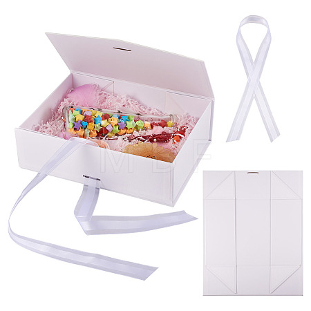 Rectangle Foldable Paper Gift Storage Boxes AJEW-TAC0035-07A-1