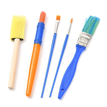 Plastic Paint Brushes Pens Sets TOOL-F014-04-1
