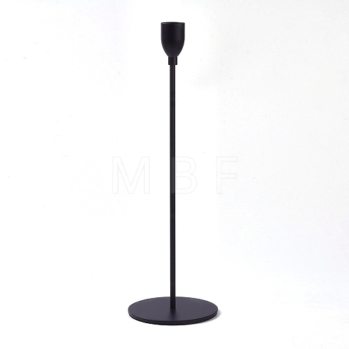 Iron Candle Holder AJEW-WH0109-23C-1
