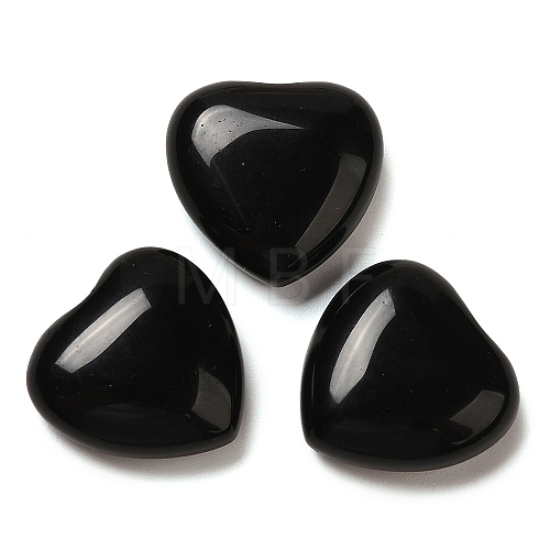 Natural Obsidian Cabochons G-F776-02A-20-1