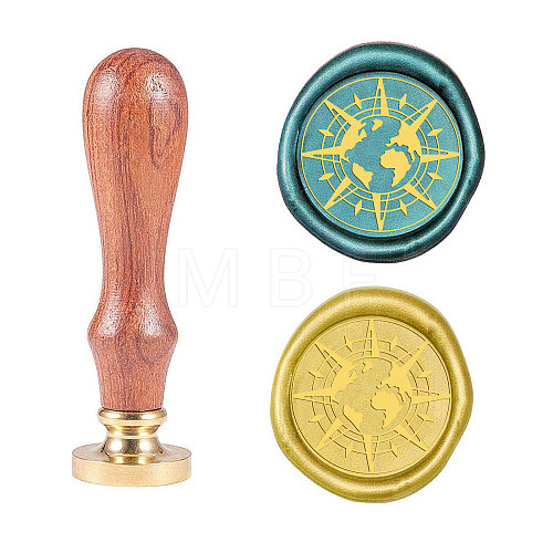 Wax Seal Stamp Set AJEW-WH0131-629-1